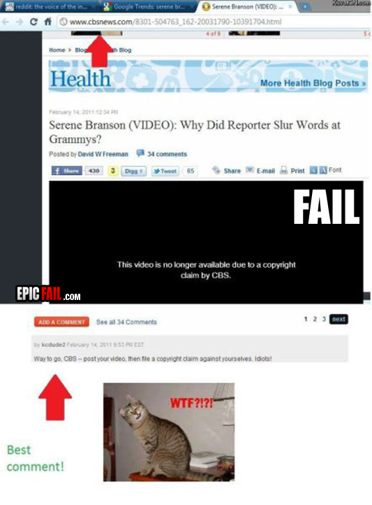 Confession Win — fail moment