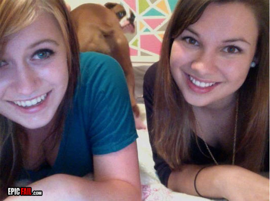 Dog Photobomb Win — fail moment