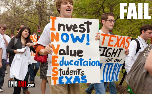 Moment: education Fail