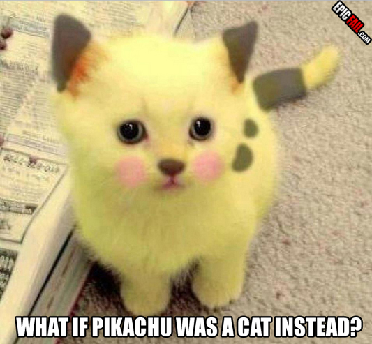 Pikacat Win — fail moment