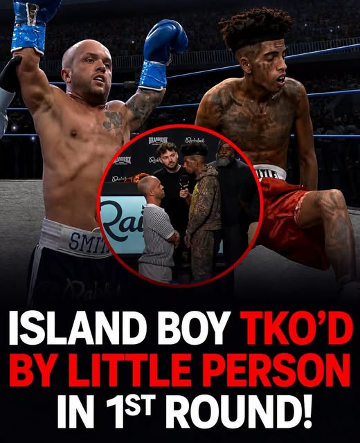 Island Boy TKO'd By Little Person (Dwaft) In First Round — fail moment