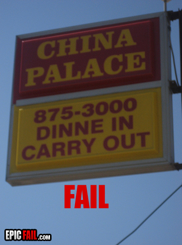 Watch: sign Fail