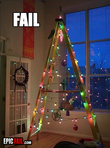 Moment: christmas Tree Fail