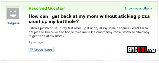 Moment: child Fail