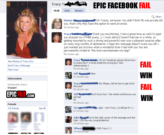 Watch: epic Facebook Fail