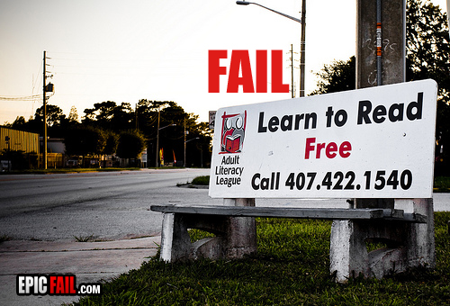 Watch: sign Fail