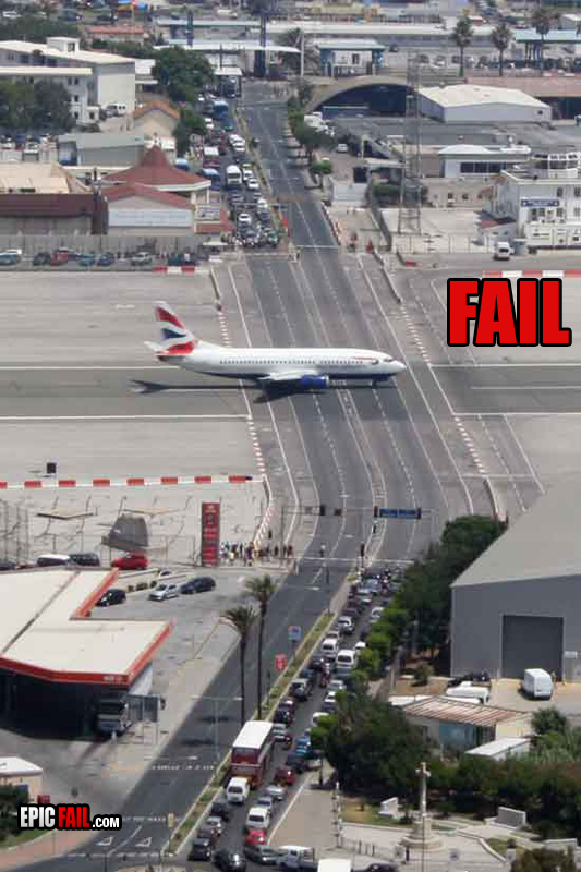 Watch: airport Runway Fail