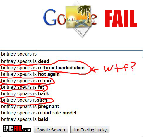 Scene: britney Spears Fail