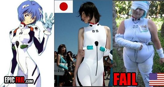 Clip: american Cosplay Fail