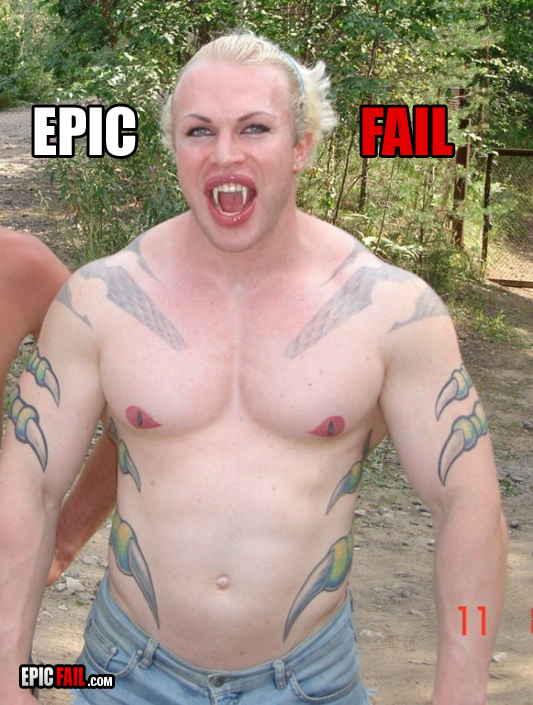 Caught on camera: epic Body Modifications Fail
