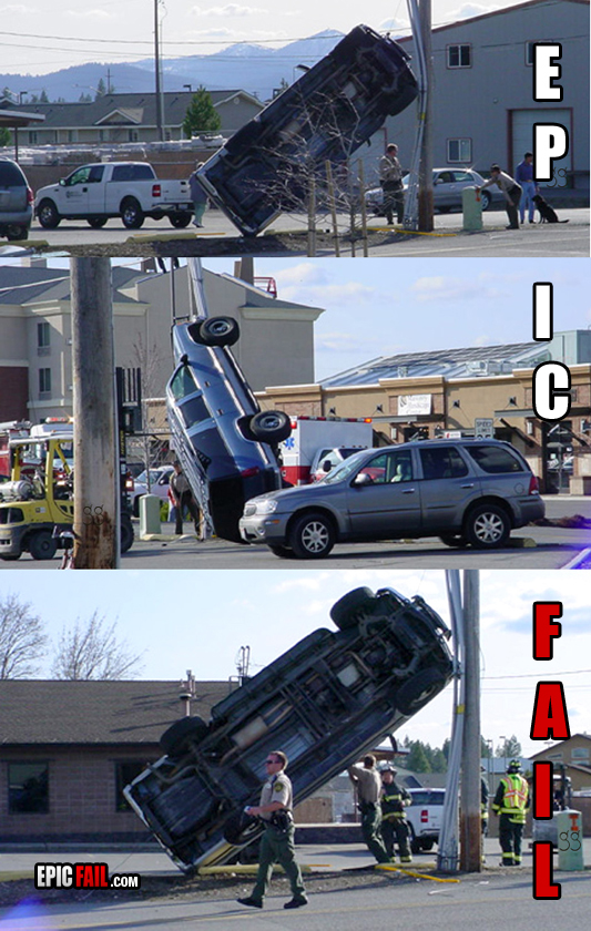 Watch: epic Parking Fail