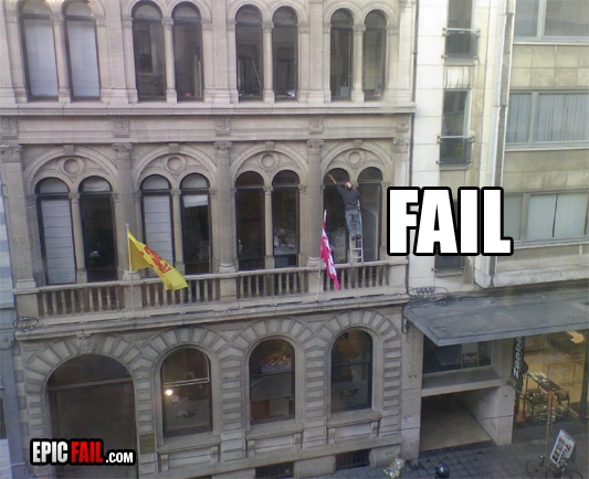 Caught on camera: equipment Fail