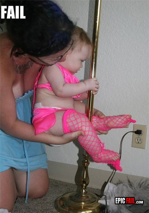 Caught on camera: epic Parenting Fail