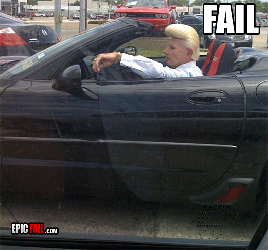 Scene: hairstyle Fail