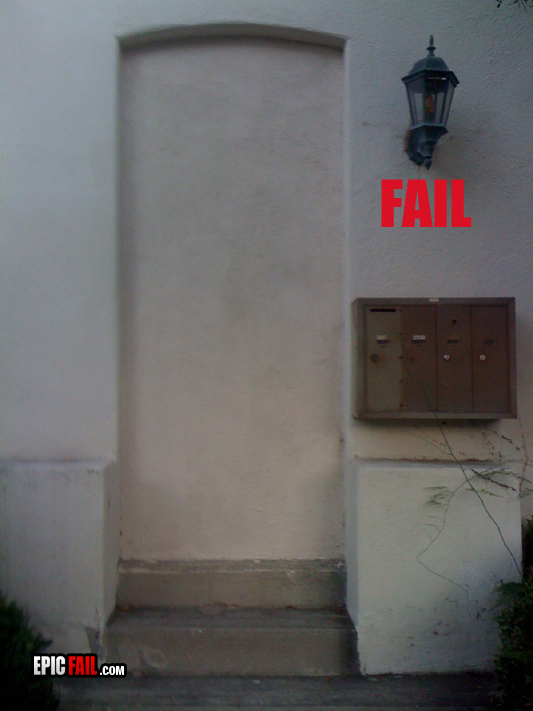 Scene: entrance Fail
