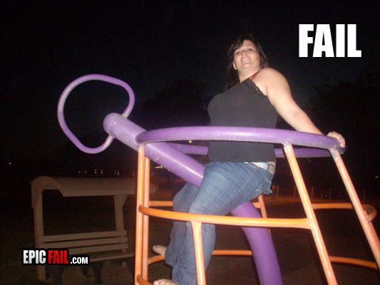 Scene: playground Design Fail