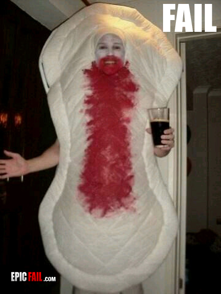 Scene: halloween Costume Fail