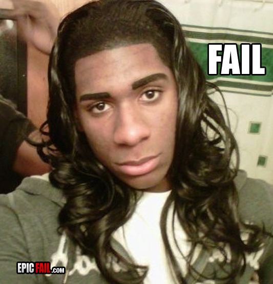 Watch: epic Hairstyle Fail