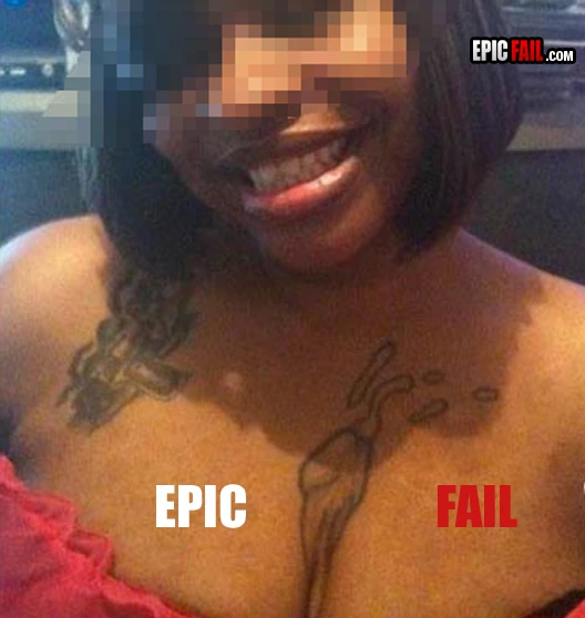 Moment: epic Tattoo Fail