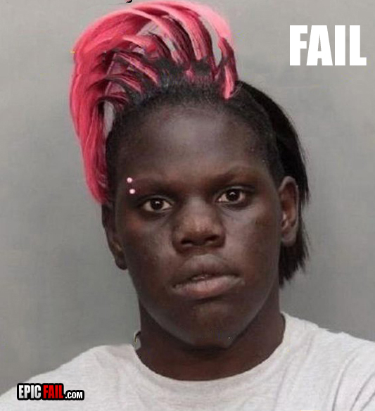 Caught on camera: epic Hairstyle Fail