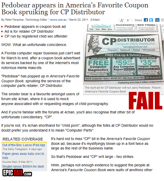 Caught on camera: editor Fail
