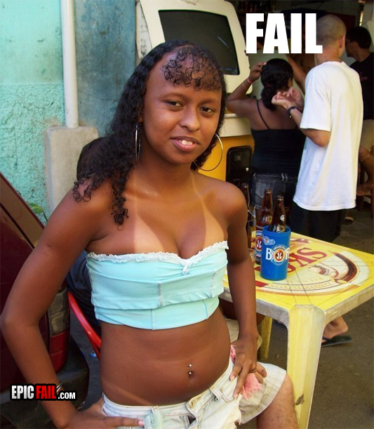 Moment: epic Hairstyle Fail