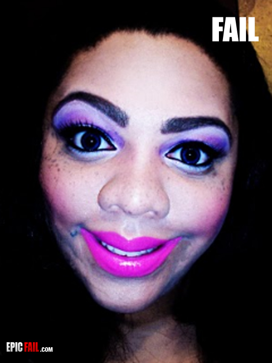 Clip: epic Makeup Fail