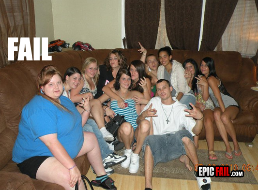 Caught on camera: epic Fitting In Fail