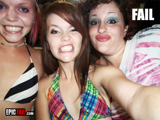 Moment: double Makeup Fail