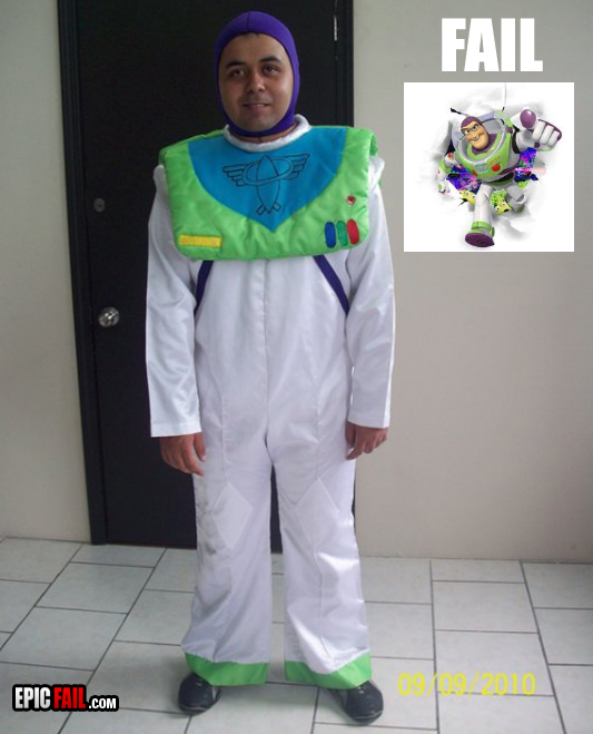 Watch: buzz Lightyear Fail