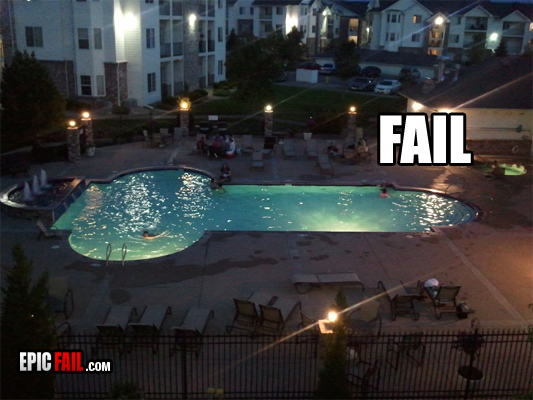 Moment: pool Design Fail