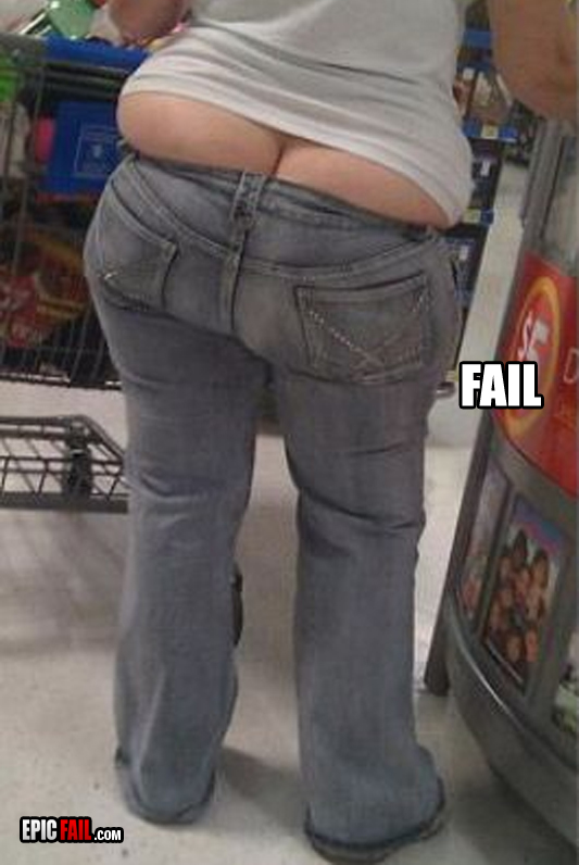 Scene: epic Fashion Fail