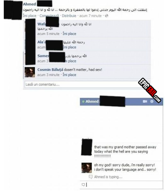 Watch: facebook Fail
