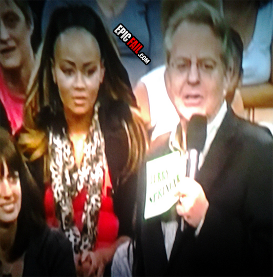 Watch: audience Member Fail