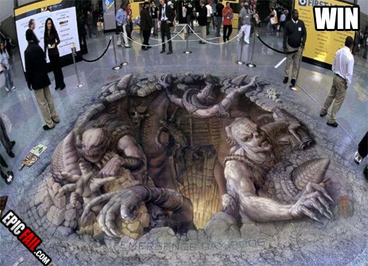 Scene: epic 3D Art Win