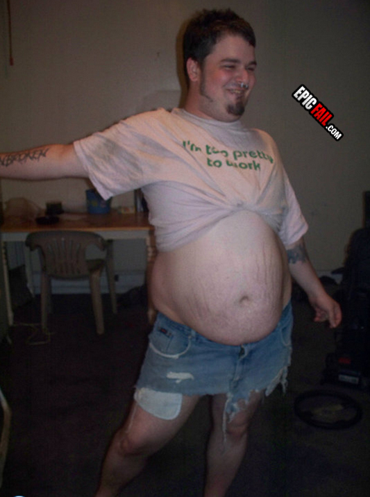 Scene: epic Pretty Boy Fail