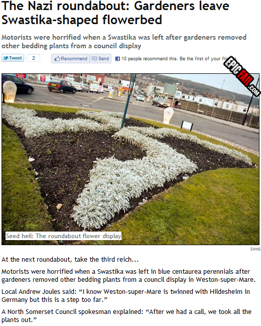 Caught on camera: epic Gardeners Fail