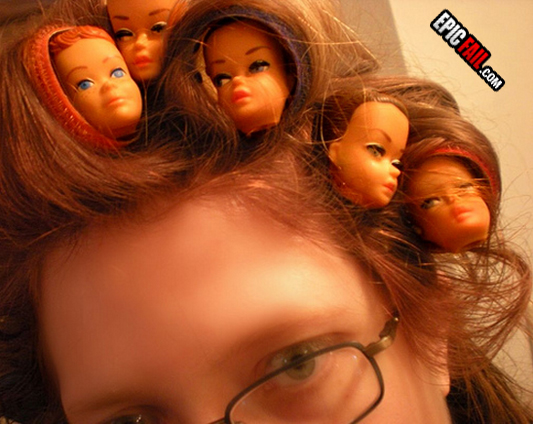 Caught on camera: epic Hairstyle Fail