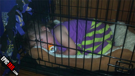 Caught on camera: epic Parenting Fail