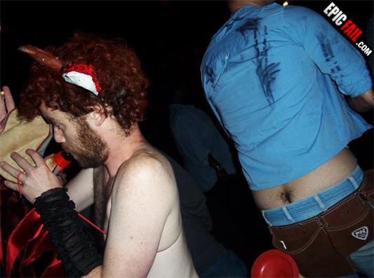 Scene: epic Party Photo Fail