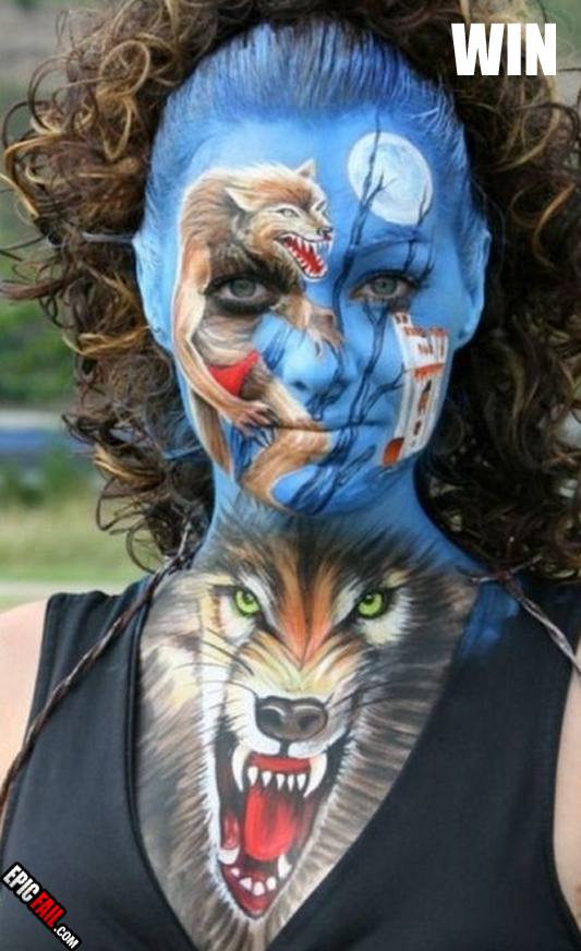 Clip: epic Bodypaint Win