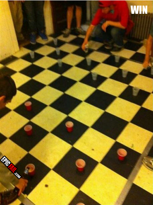 Moment: epic Checkers Win