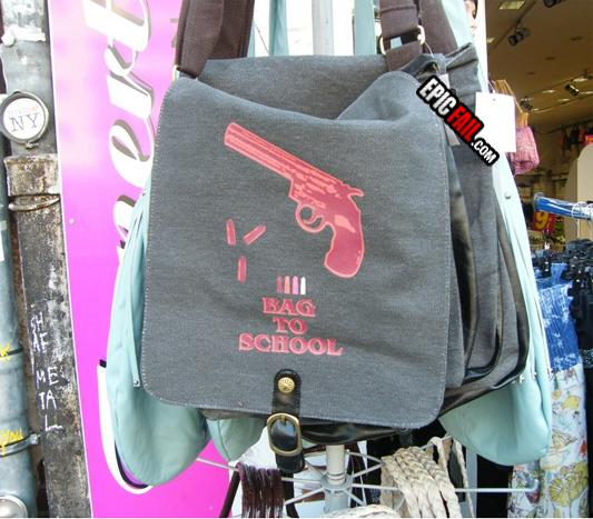Clip: epic School Bag Fail