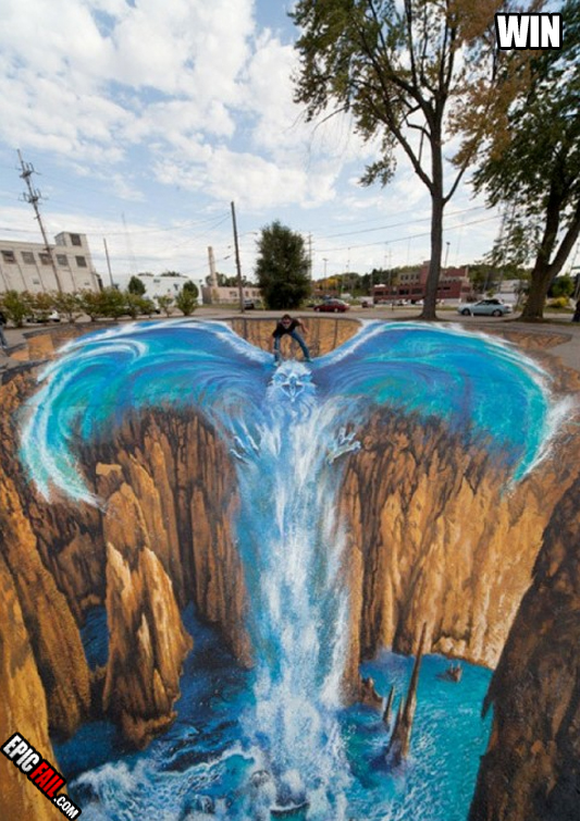 Moment: epic 3D Street Art Win
