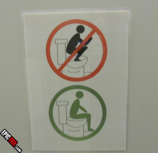 Watch: japan Toilet Sign Win