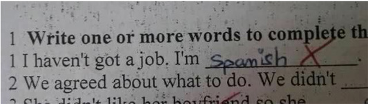 Watch: answer Fail / Humor Win