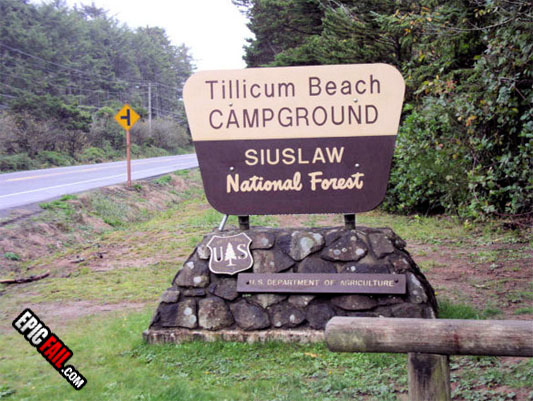 Moment: campground Name Fail