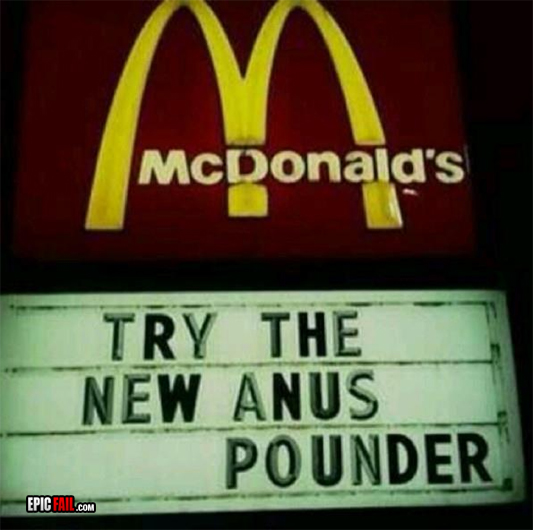 Moment: classic – McDonald's Fail