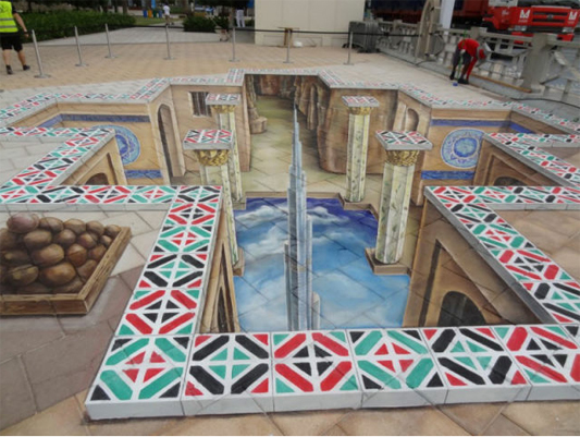 Caught on camera: epic 3D Street Art Win