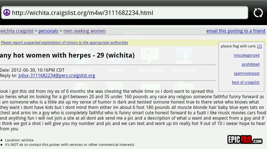 Scene: ex Fail / Honesty Win